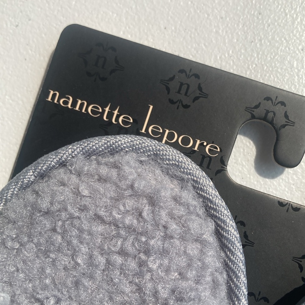 Nanette Lepore Gray x band Slipper memory foam
Indoor outdoor sole Large 9 - Picture 11 of 14